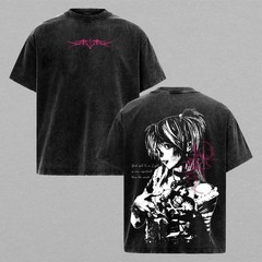 Misa Amane Death Note Cotton Fabric Garment, Unisex Casual Gothic Anime Graphic