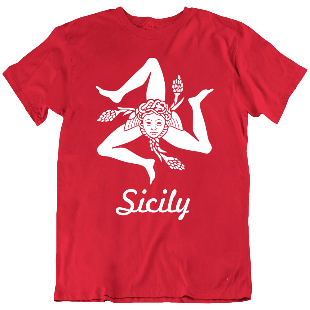 Sicily Sicilian Italian Italy Pride T-Shirt Tee Shirts Many Colors Gift New gallery