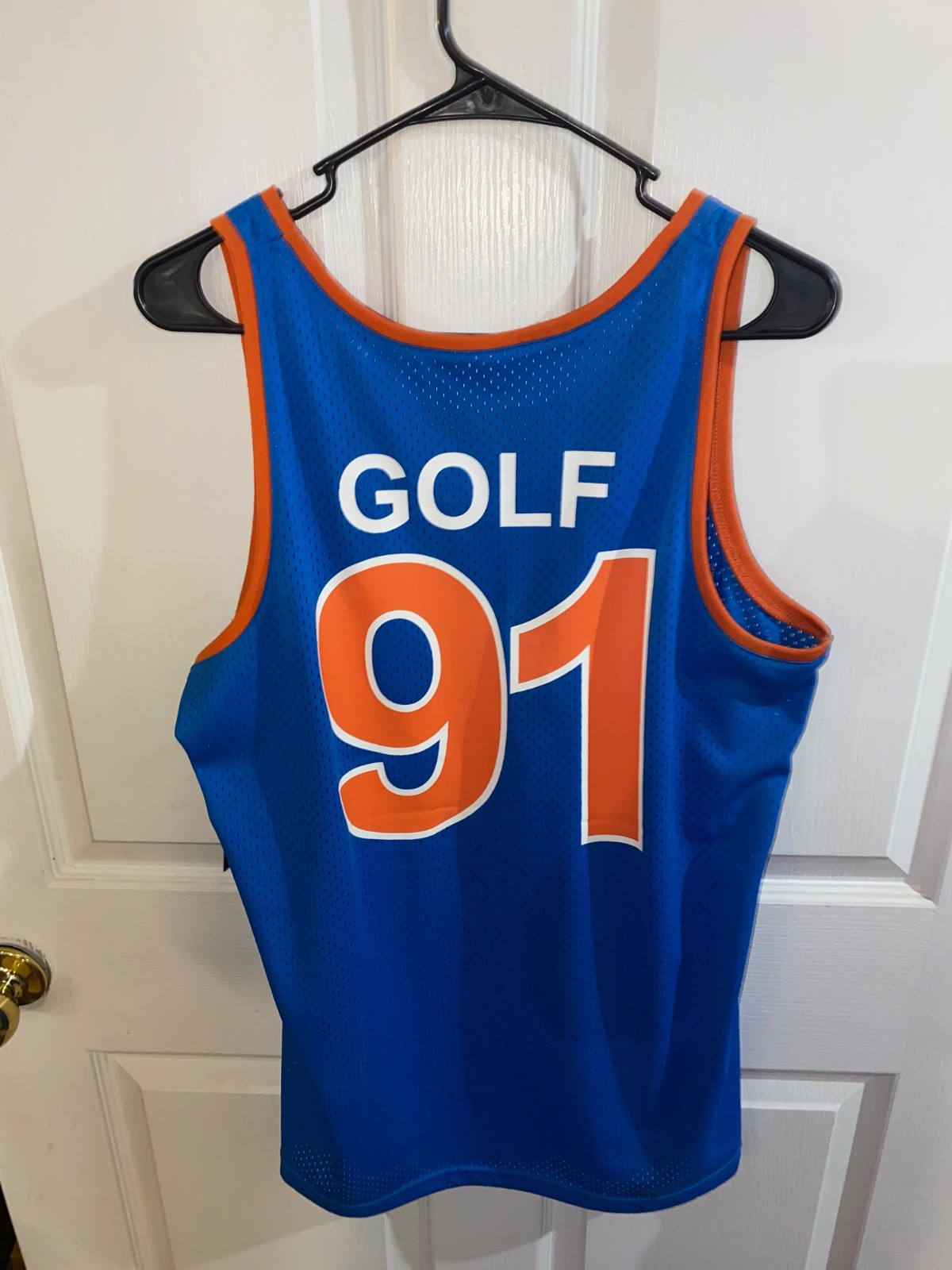 GOLF WANG Blue & Orange Medium Size Basketball Jersey (New with Tags) gallery