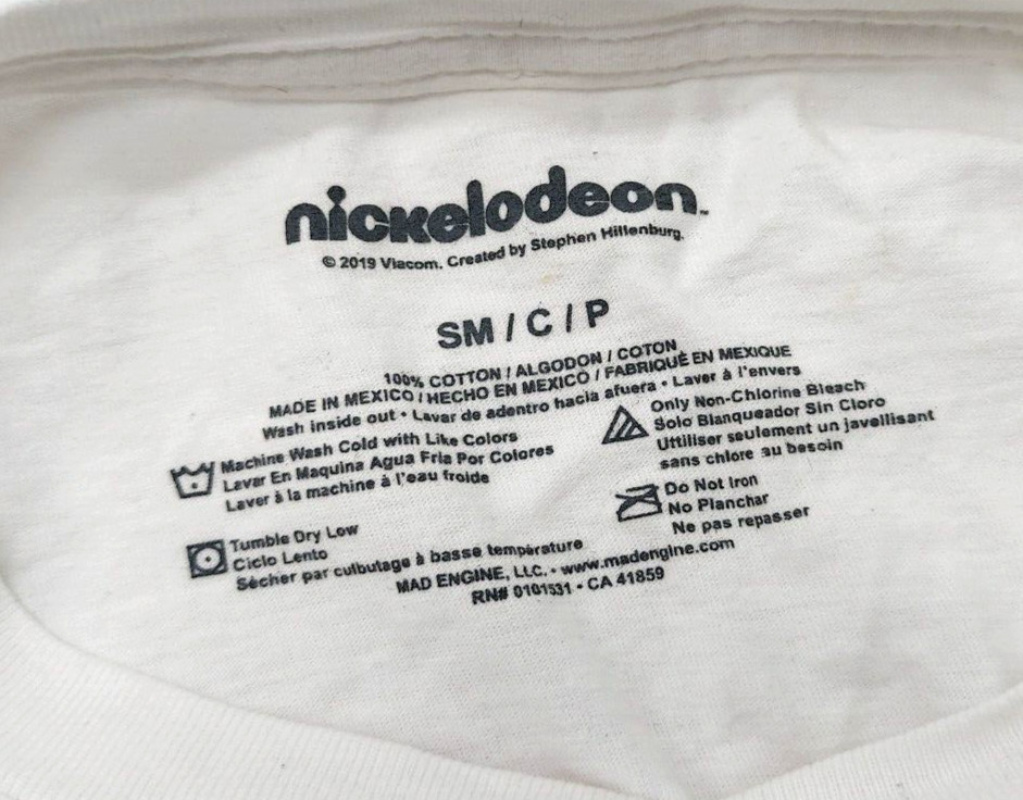 T-Shirt Nickelodeon Spongebob Square Pants "The Krusty Krab" Small Uni White gallery