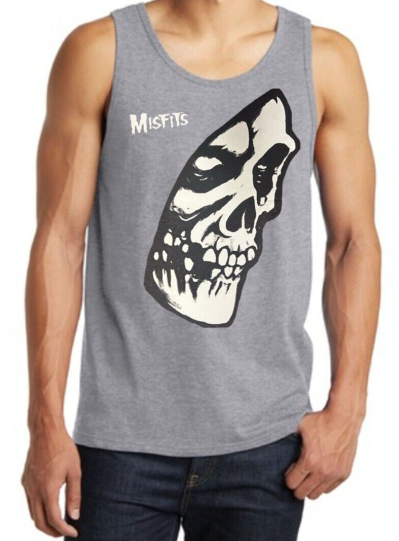 Misfits Side Rock Band Black Tank Top (Various Colors) gallery