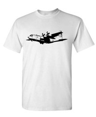 C-130 CARGO PLANE – usaf retro style – Cotton Unisex T-Shirt