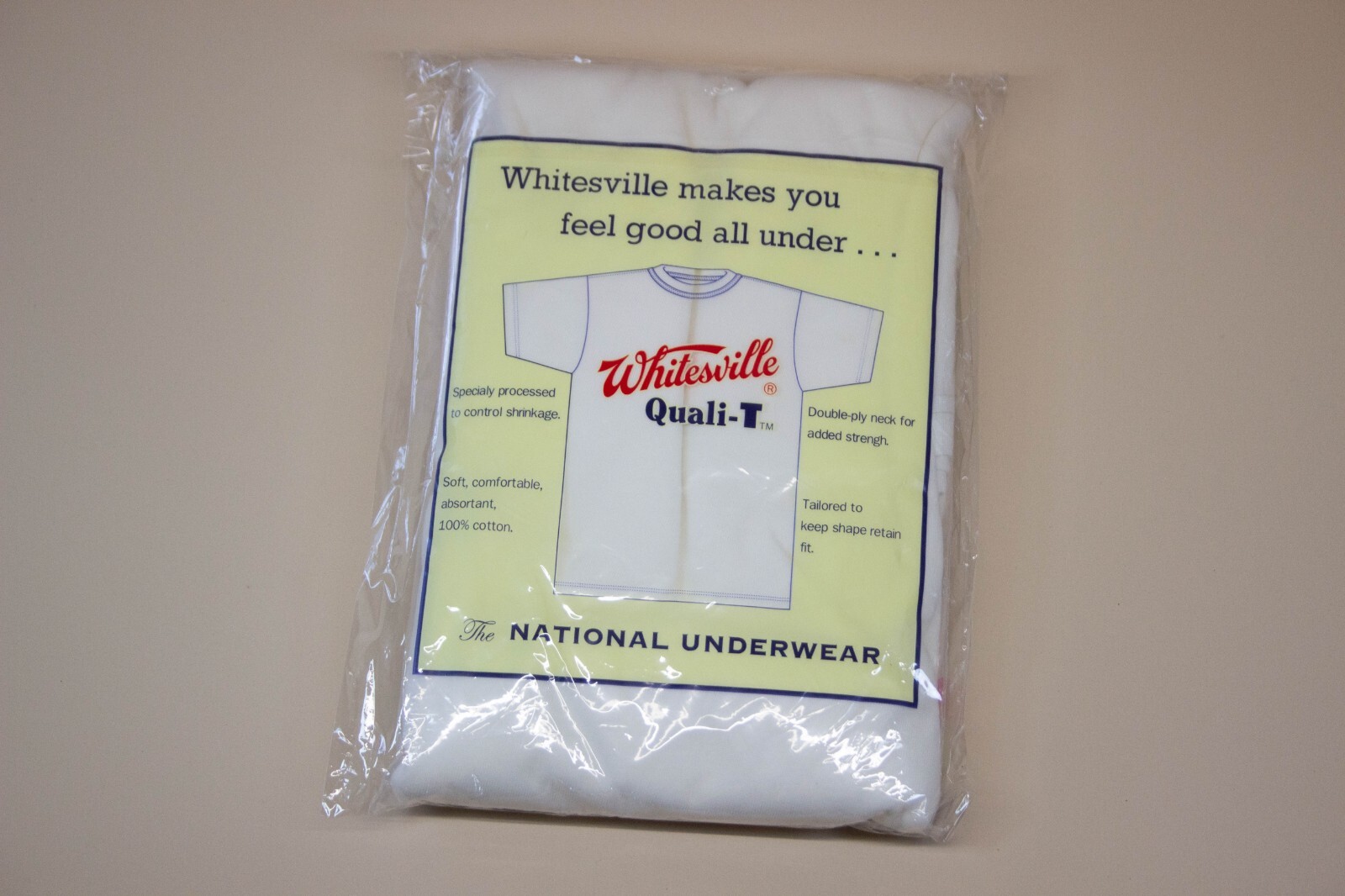 Whitesville 7oz Tubular Knit Tee / 2-Pack / White / L / "The Bear" Tee / Japan gallery