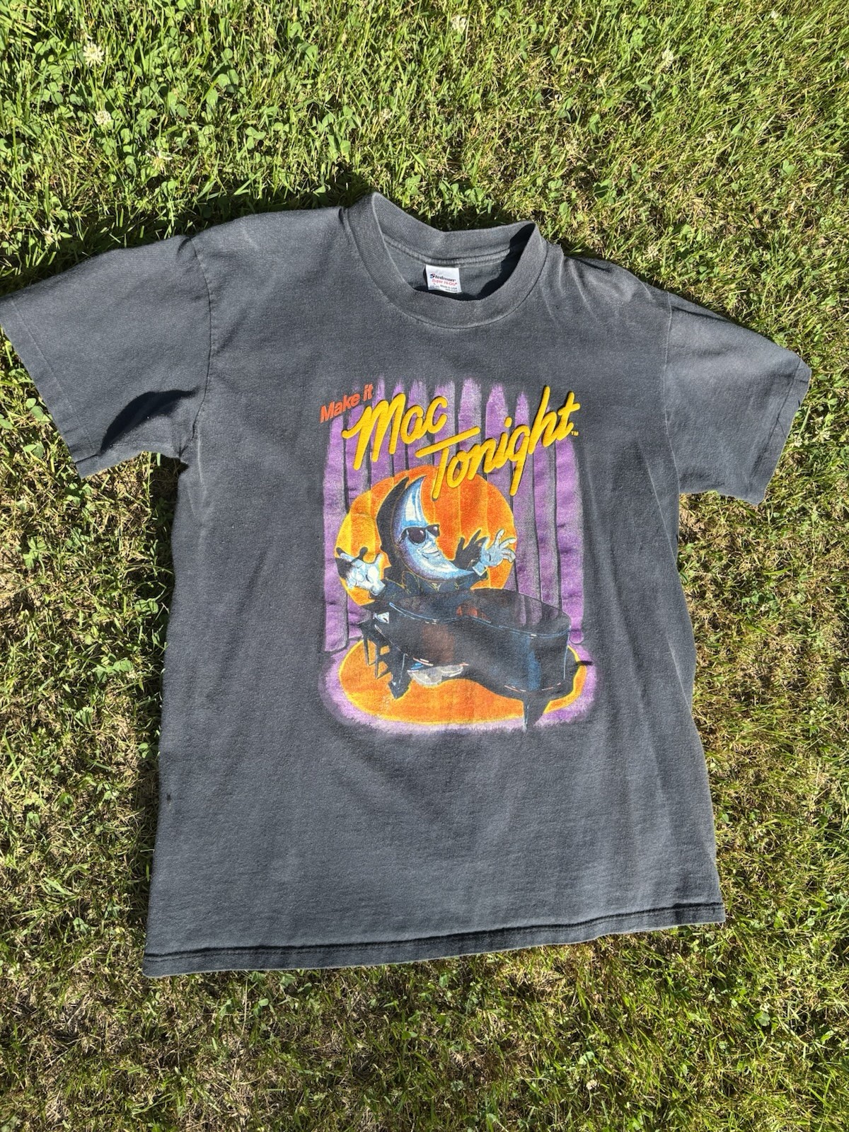 Make it Mac Tonight 1988 Vintage Single Stitch Graphic T-shirt Size Large