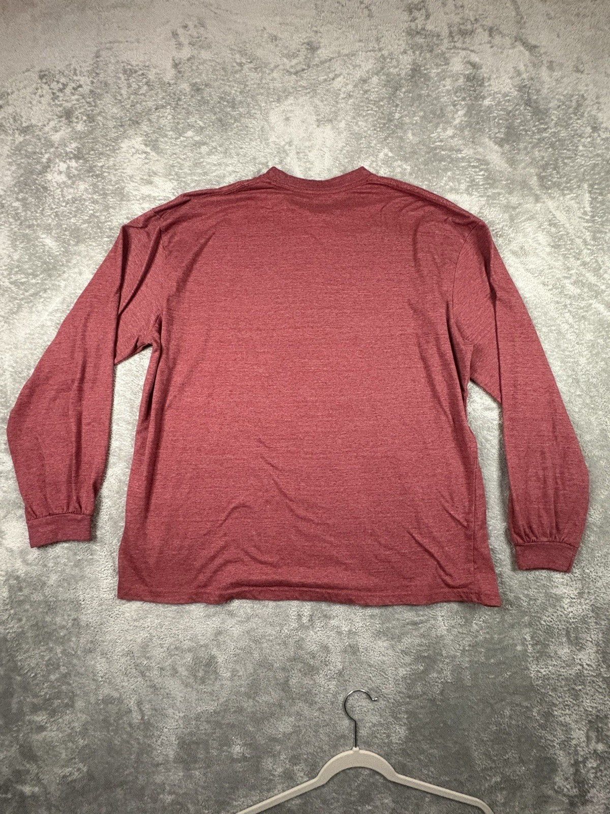 LOT OF 2 Jackson Hole Men's 2XL Blue & Red LS Crewneck Shirts SEE DESCRIPTION gallery