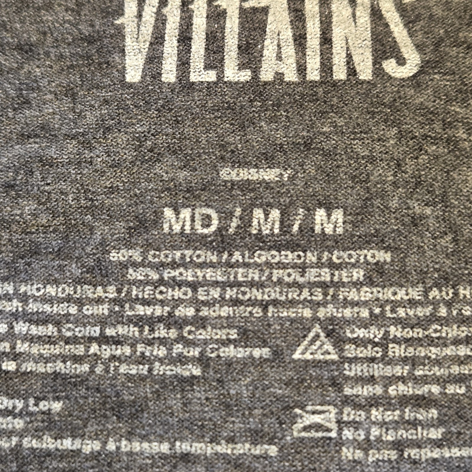 Disney Villains Cartoon Character Graphic Novelty Tee Shirt Medium gallery
