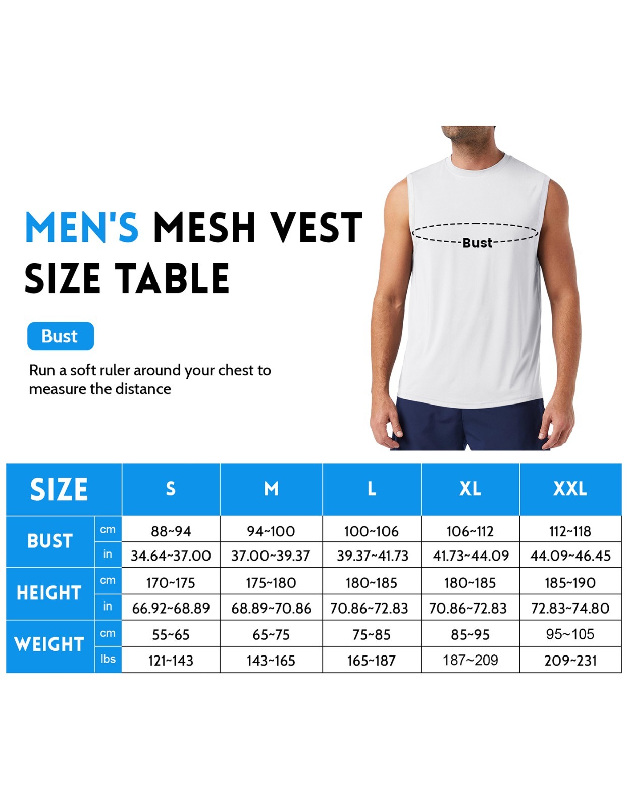 3 Pack Mens Sleeveless Quick Dry Tank Tops for Gym Workout Running Beach Sport gallery