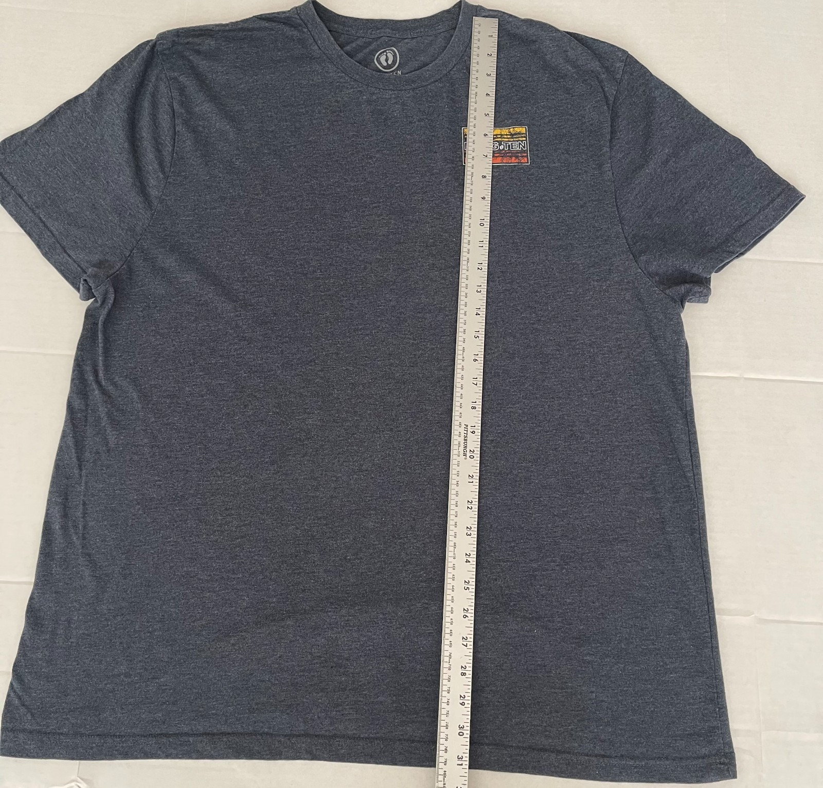 Hang Ten Shirt 2XL Blaue Men’s Surf California Hawaii Florida Distressed gallery