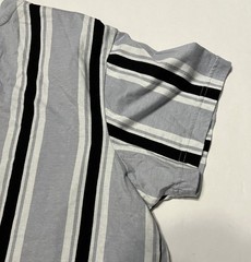 Original Use Men’s Short Sleeve Striped Multicolored Tee Shirt Size Xl Crew Neck