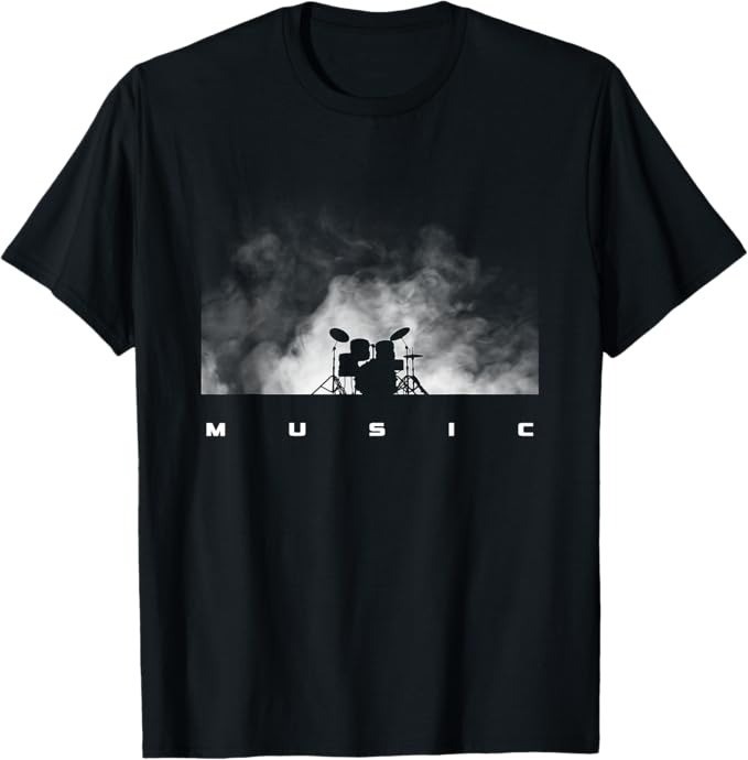 Music Band Drummer Drum T-Shirt - H029 gallery