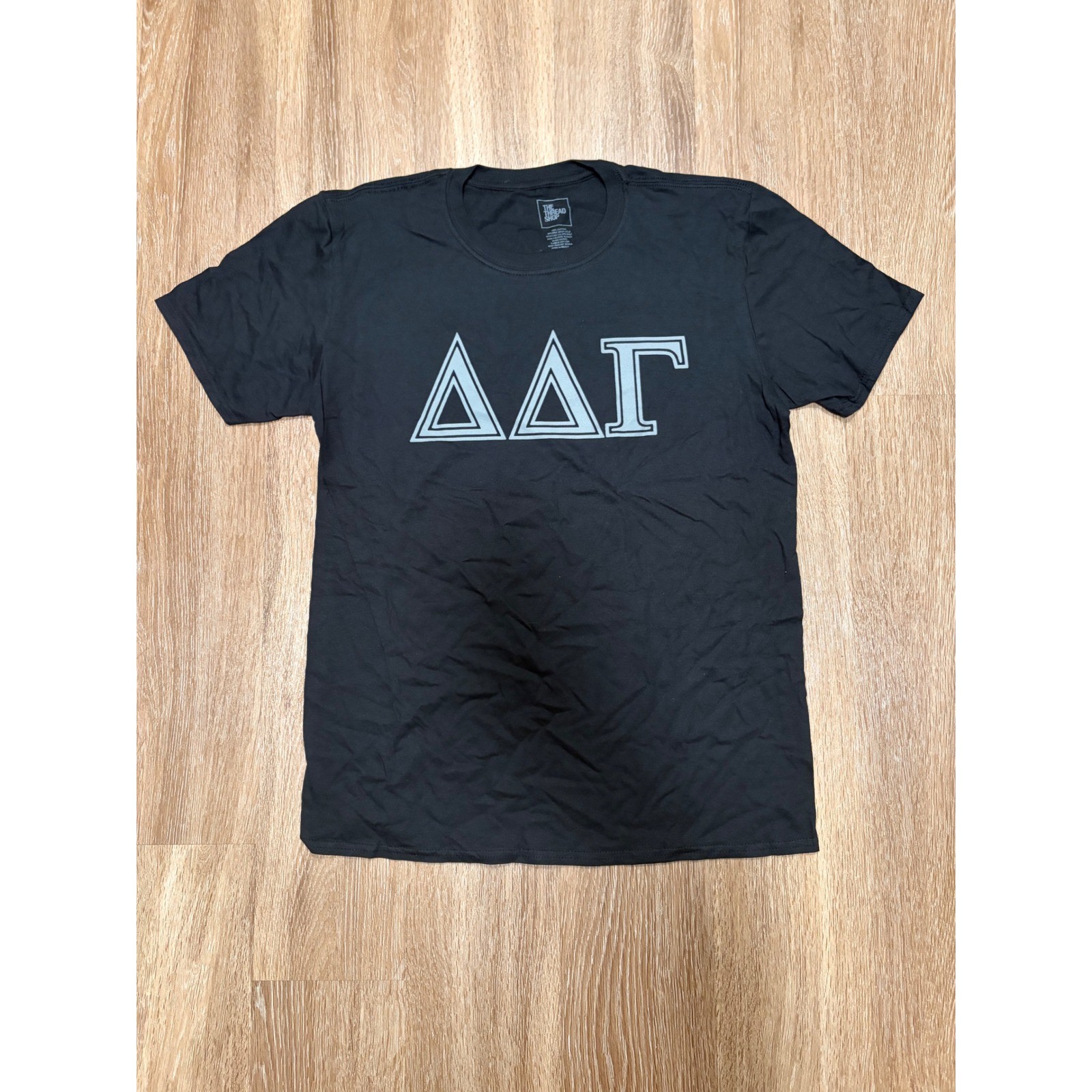 The Thread Shop 2021 Tour T-Shirt Mens Large Black Greek Letter Graphic Tee gallery