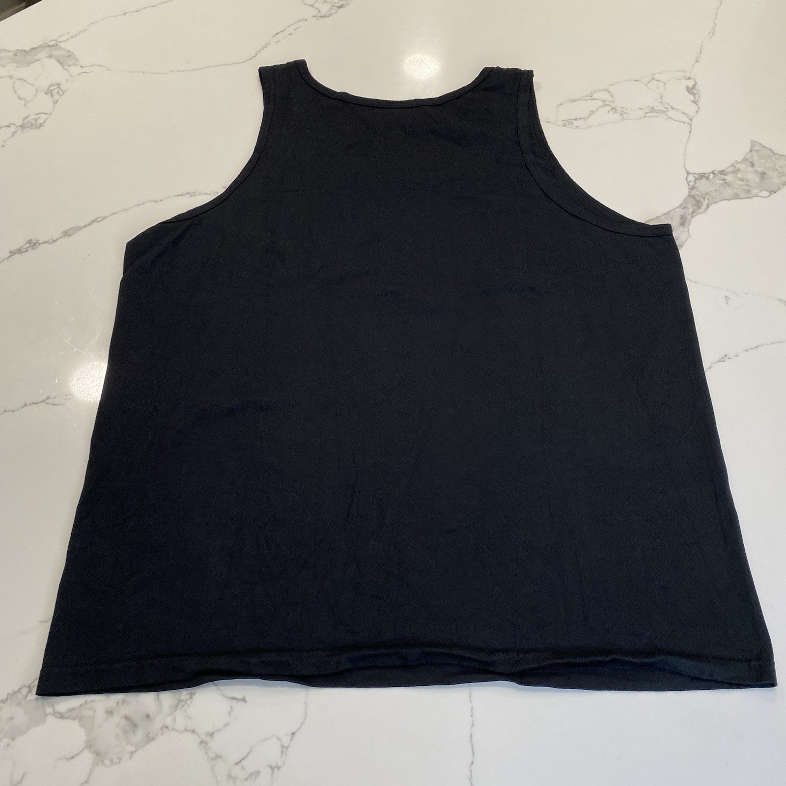 Vintage The Mountain Tank Top Mens 2XL Black Pirate Skull Sleeveless Cotton New gallery