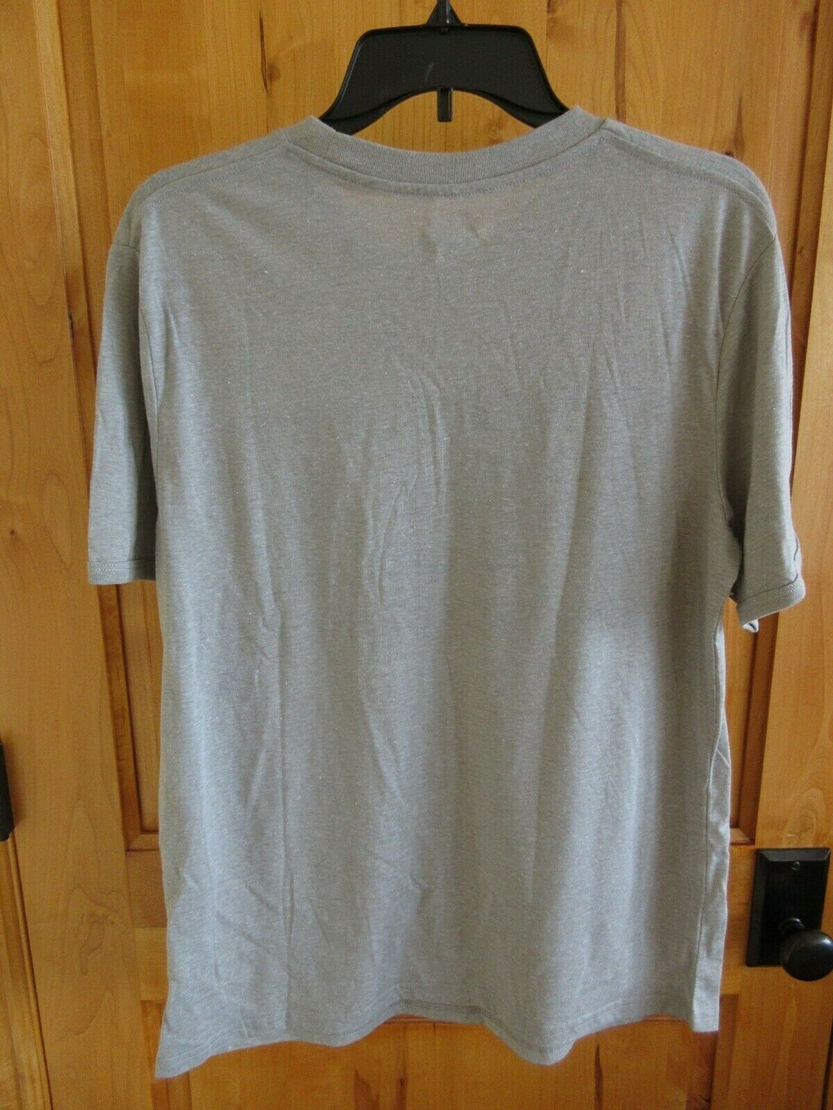 FILA NEW OLD STOCK LOGO NWT SIZE M T-SHIRT SSLV CREW NECK RED & NAVY ON GRAY gallery