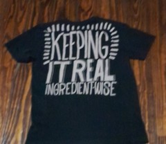 tshirt medium Chipotle keeping it real 21 inches pit2pit