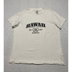 SUNA Hawaii Aloha State Est 1959 Graphic T-Shirt Mens White Cotton Tee