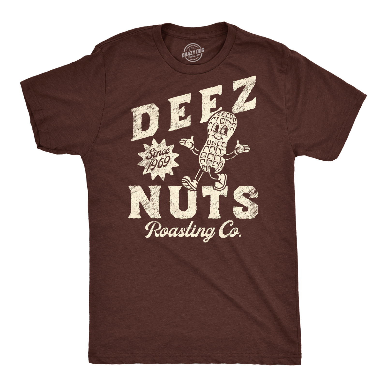 Mens Funny T Shirts Deez Nuts Roasting Co Sarcastic Novelty Tee For Men gallery