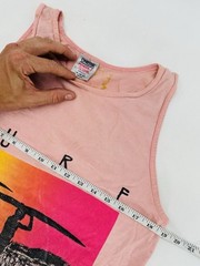 Vintage 90s Surf Sabbatical Java Indonesia Tank Top Shirt Size Medium