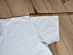 Heavyweight 240G Oversized Blank White T-Shirt Boxy Drop Shoulder Streetwear Tee