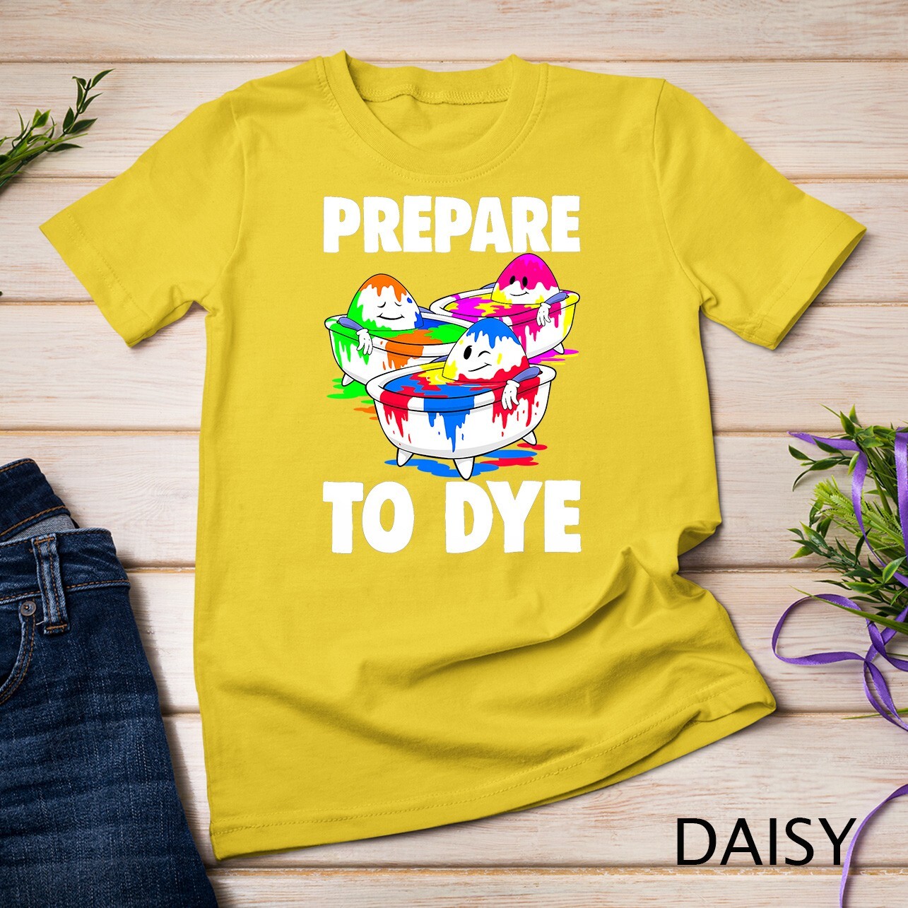 Easter Teeshirt Men Prepare To Dye TShirt Easter Day T-Shirt Unisex T-shirt gallery