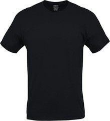 Gildan Mens Crew T-Shirts, Multipack, Style G1100 X-Large, Black (6-pack)