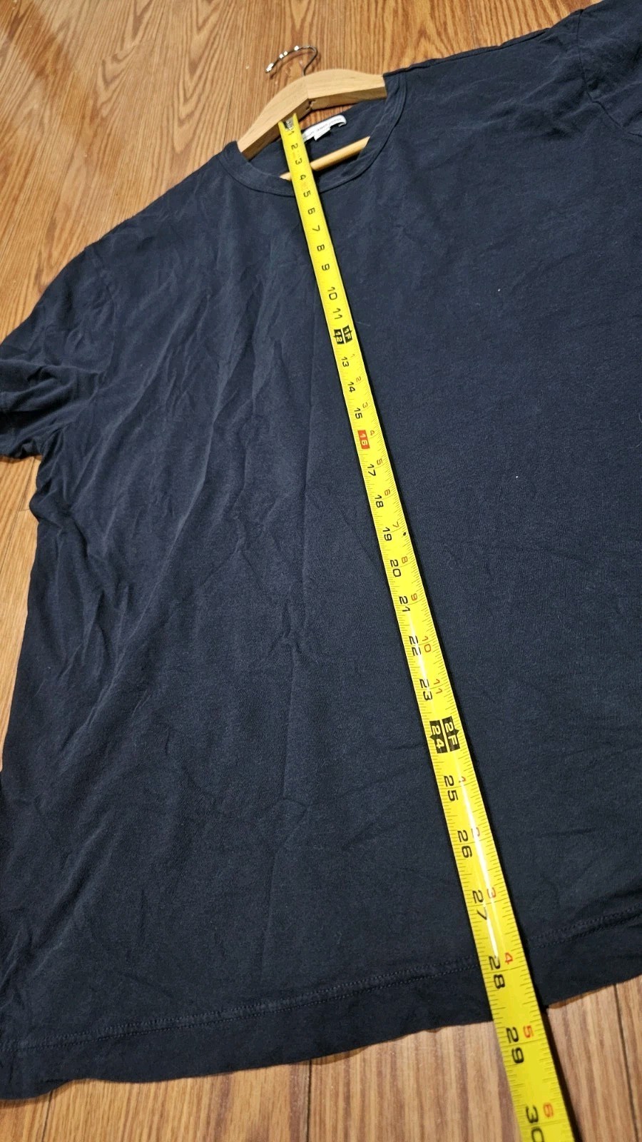 James Perse T-Shirt Crew Neck SZ. 4 (=XL) ~ 100% Combed Cotton ~ Minimalist gallery