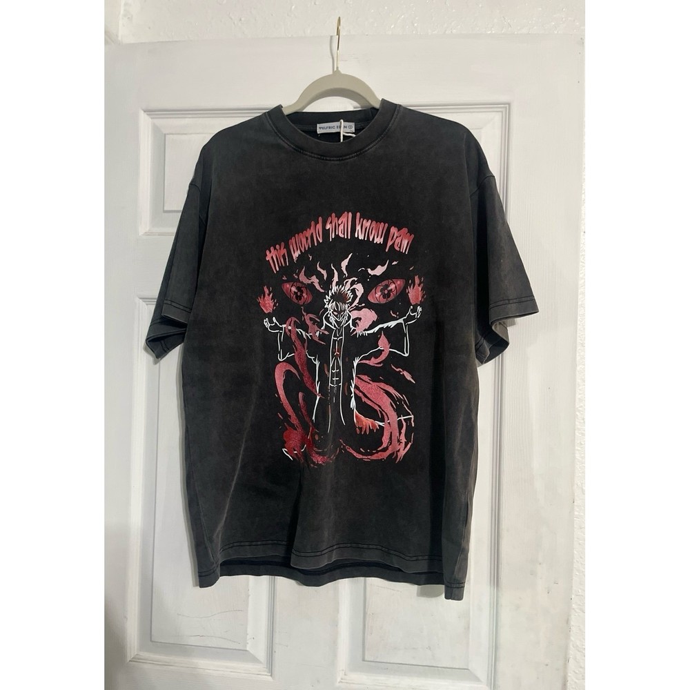Aelfric Eden Naruto Tshirt This World Shall Know Pain Limited Men’s S NEW