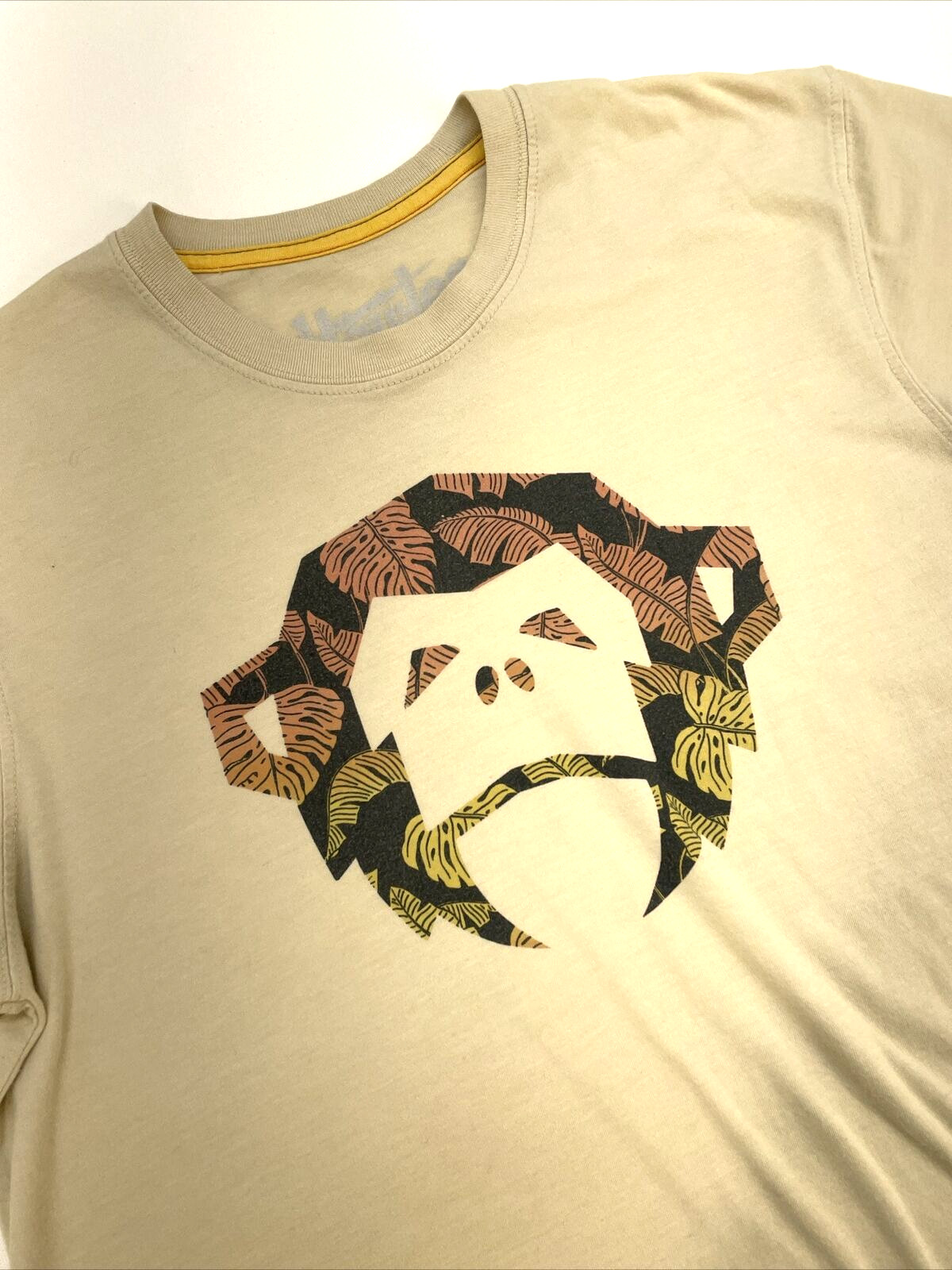 Howler Brothers Heed The Call 50 Poly 50 Cotton T-shirt Men’s M Tan Monkey gallery