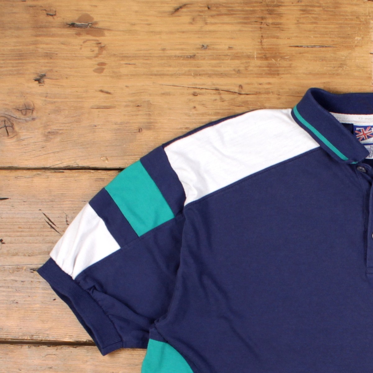 Vintage Slazenger Polo Shirt XL Mens 00s Blue Colorblock Single Stitch gallery
