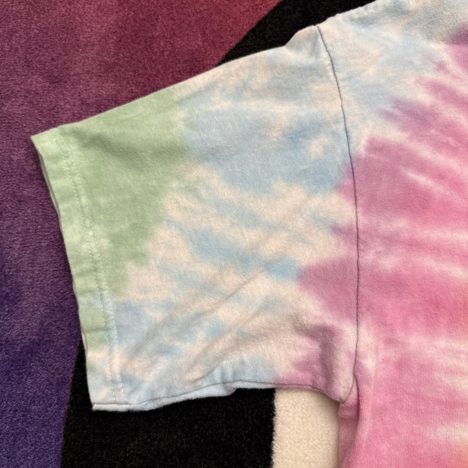 Men's XL Kelloggs Cereal Screen Printed Tie Dye Vintage Graphic T Shirt Retro gallery