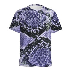 Bold 3D Snake Python Skin T-Shirt Men Kids 4T-4XL Colorful Graphic Fit
