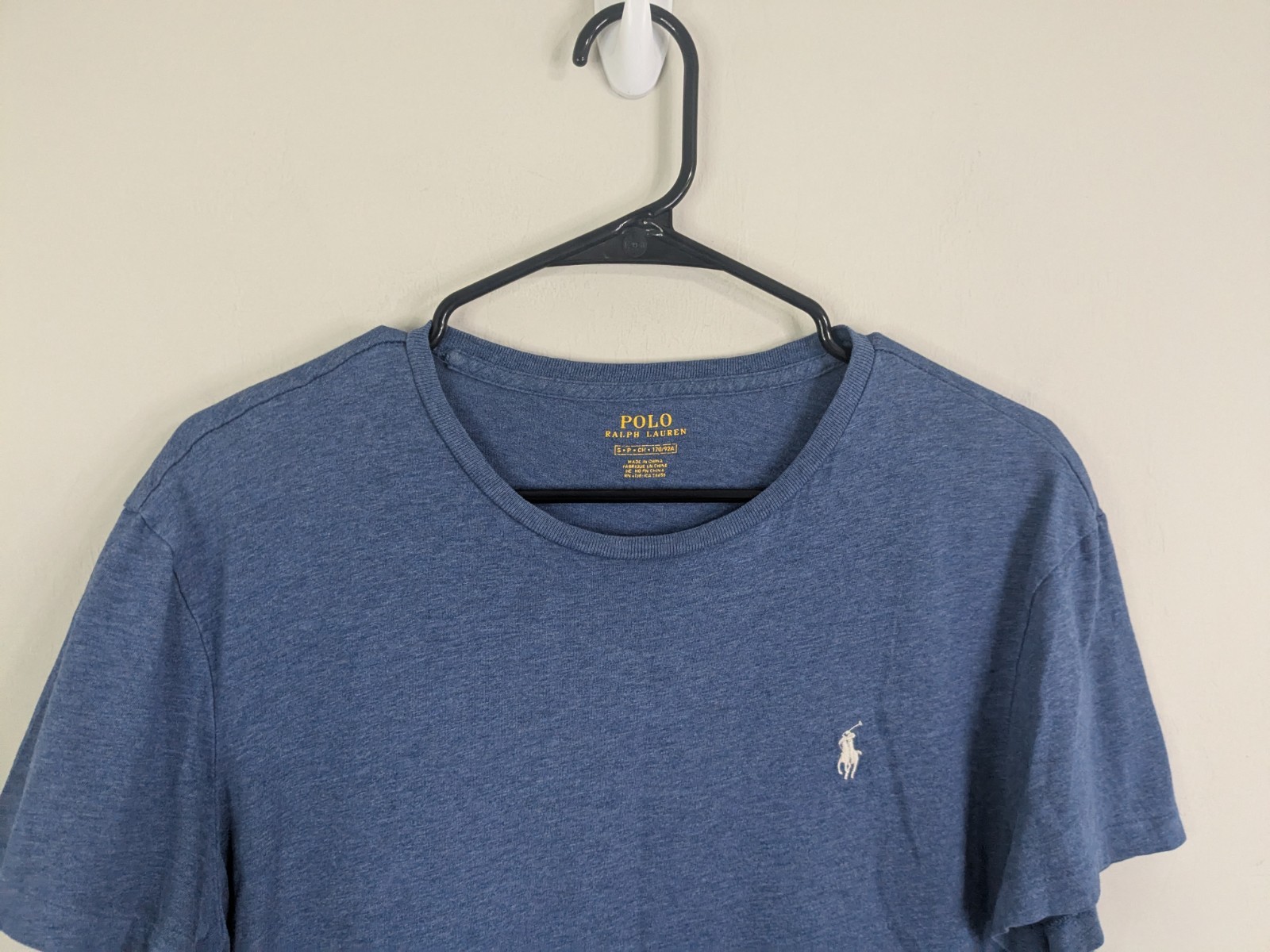 Polo Ralph Lauren T-shirt Men's Small Blue Short Sleeve Stretch Casual Preppy gallery