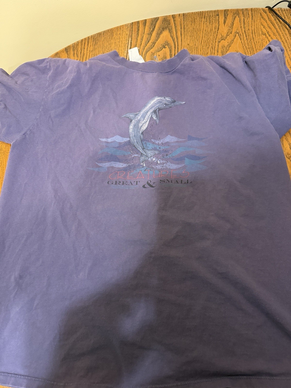 Galt Sand Single Stitch Size XL Dolphins Shirt