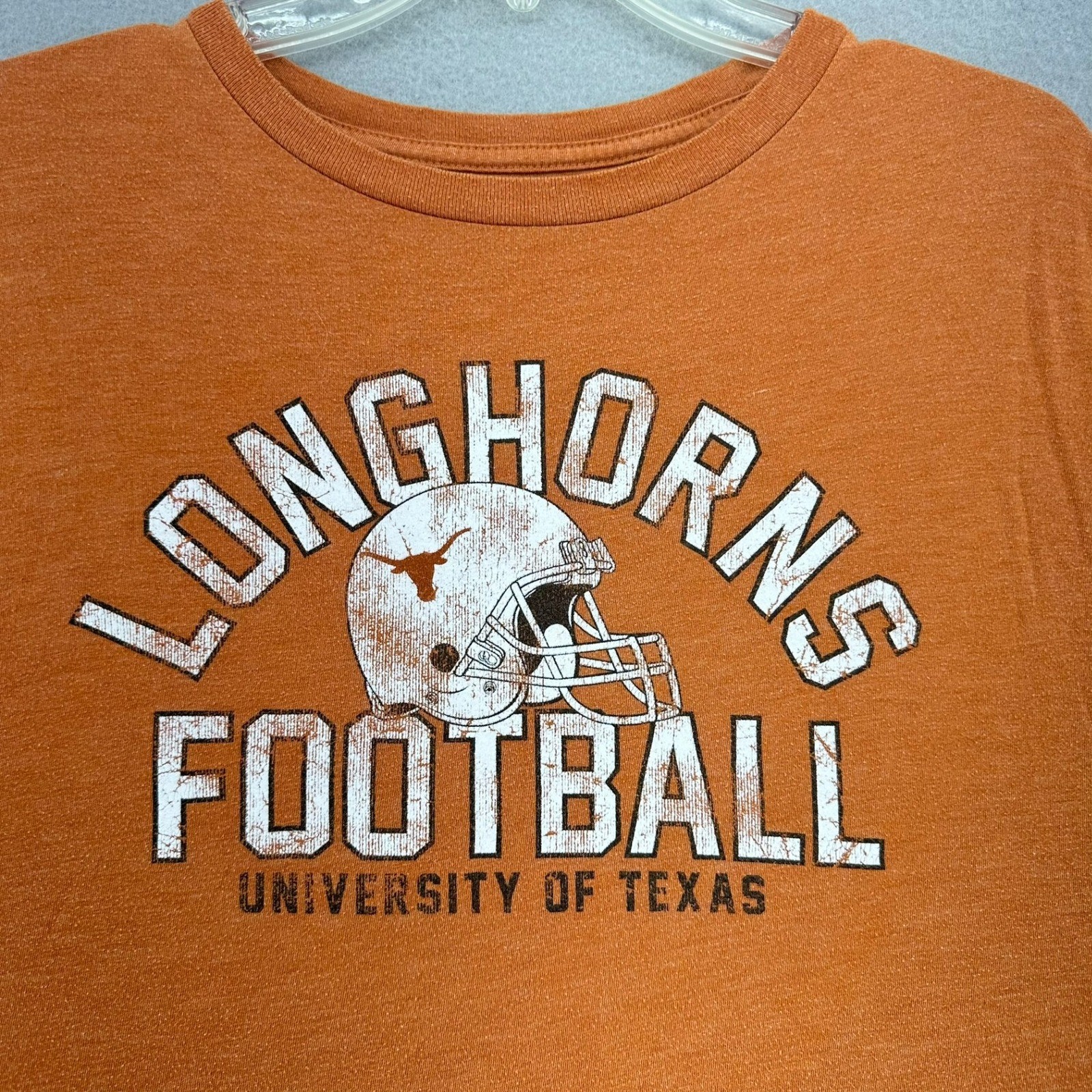 University of Texas Longhorns Fanatics Football T Shirt Mens L Orange NCAA Frat gallery