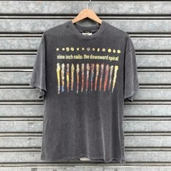 Nine Inch Nails The Downward Spiral 1994 Band Black Unisex Tshirt Reprint S-5XL