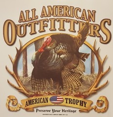 ALL AMERICAN OUTFITTERS TURKEY HUNTER AMERICAN TROPHY SHIRT #1835