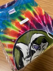 FUCT Skunk Tie Dye Tee 2020 LARGE NEW Shirt 1990 Reissue RARE Woodstock Pepe 420