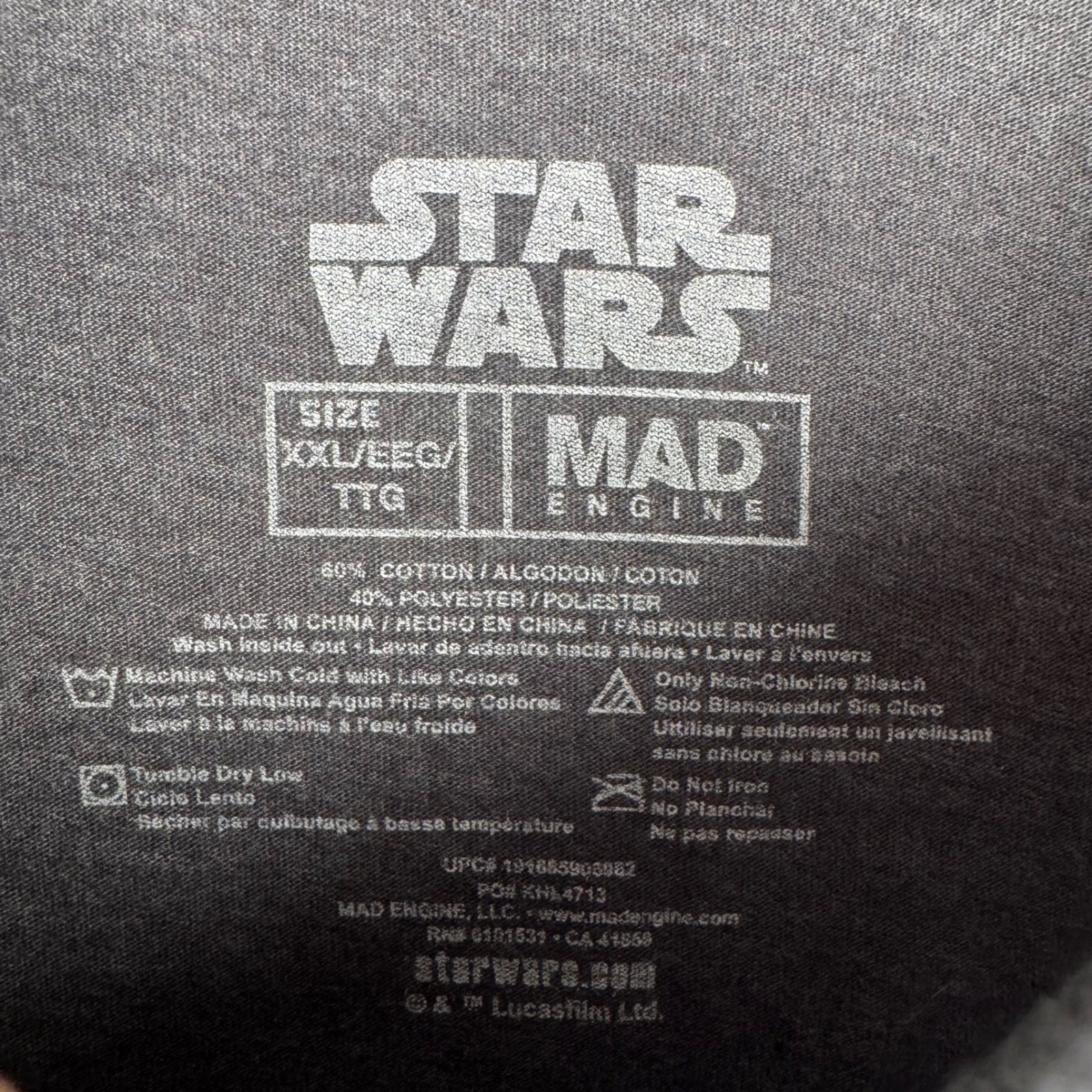 Star Wars The Child Grogu Toddler Graphic T Shirt Size XXL TTG gallery