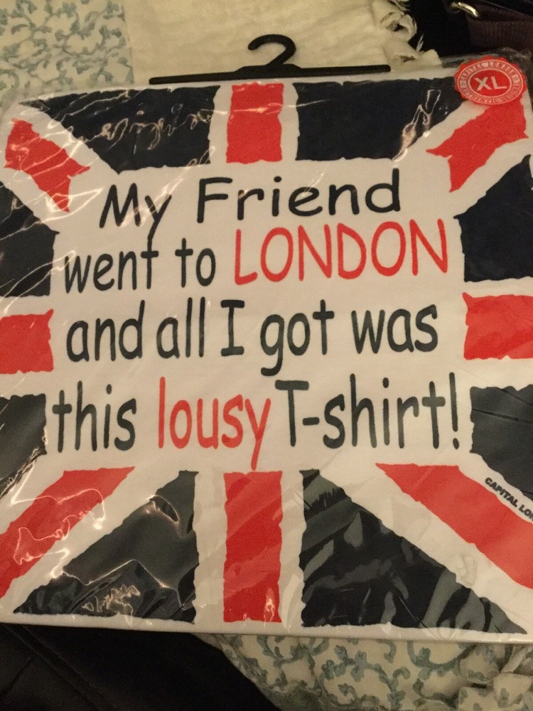 Authentic Original Capital London B & C Collection XL Mens T-Shirt New Sealed