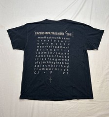 Cactus Jack Travis Scott Y2K Designer Skater Rap Tee XL Fragment RARE Band Tee