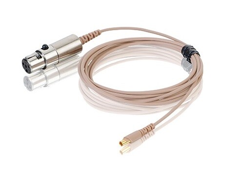 Countryman E2CABLEL1.5-SL E2 Earset Microphone Cable with TA4F, Light Beige