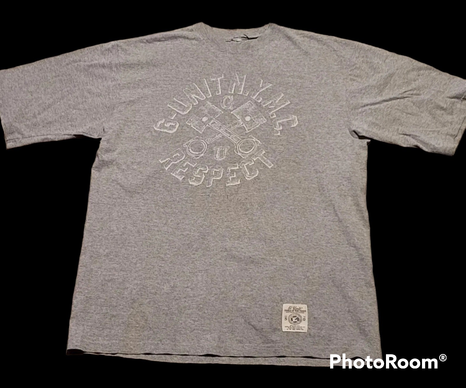 Vtg Y2K G Unit Tools Of The Trade T Shirt 50 Cent Heavy Weight *No Tag, Sz LG ? gallery