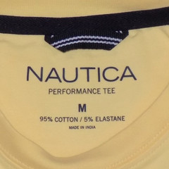 Nautica Men’s Active Stretch Performance T-Shirts Corn M New