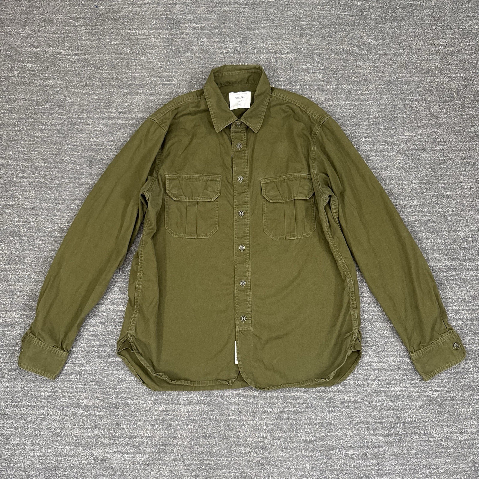 Maiden Noir Son of the Seventh Shirt Men Large Green Cargo Pocket Military Army gallery