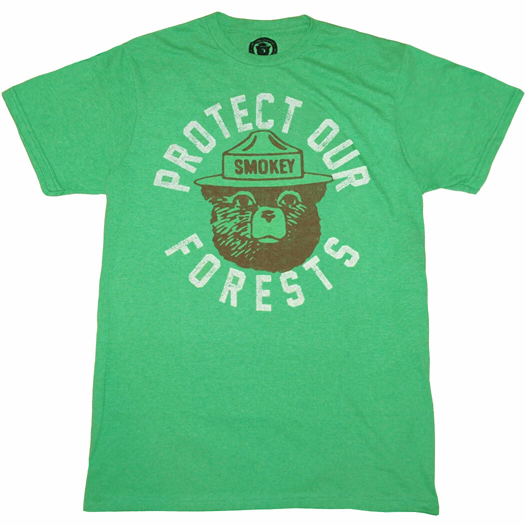 Smokey Bear Protect Our Forests T-Shirt gallery