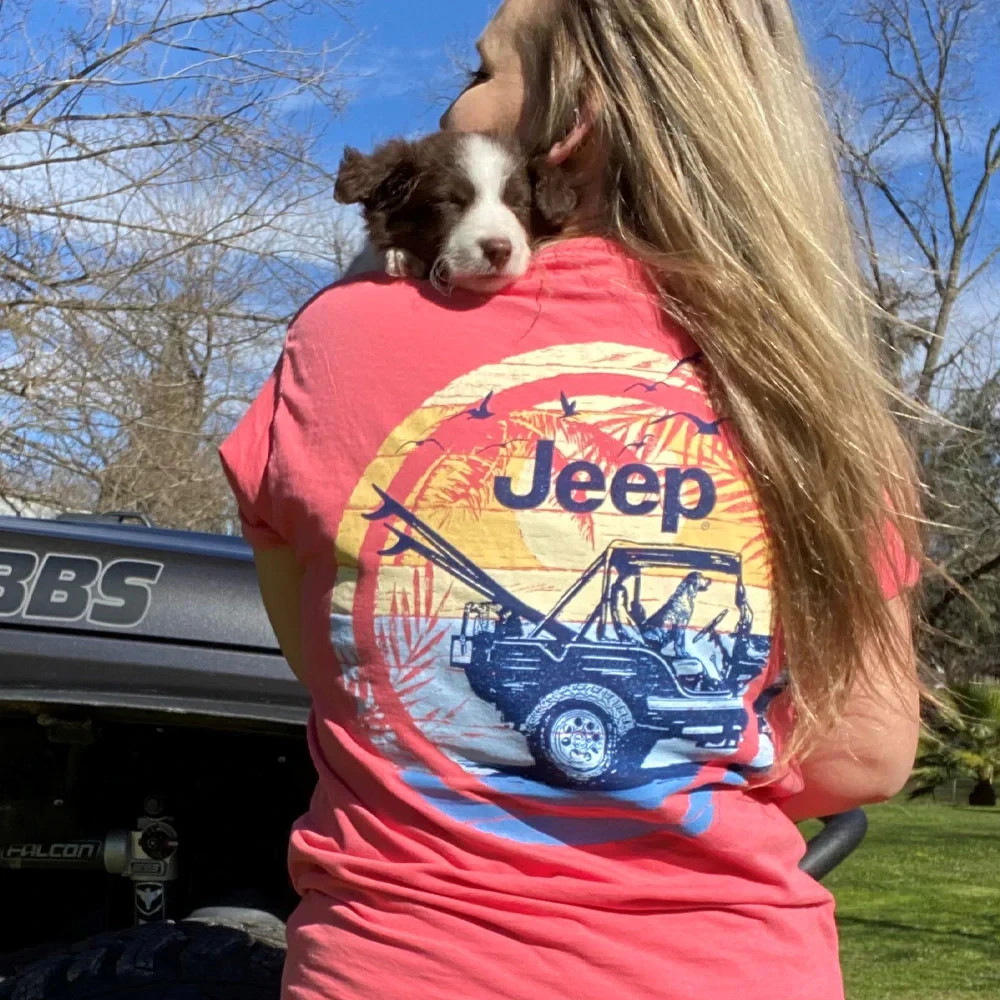 Jeep Shirt Sun Circle T-Shirt Available in S / M / XL Comfort colors NEW gallery