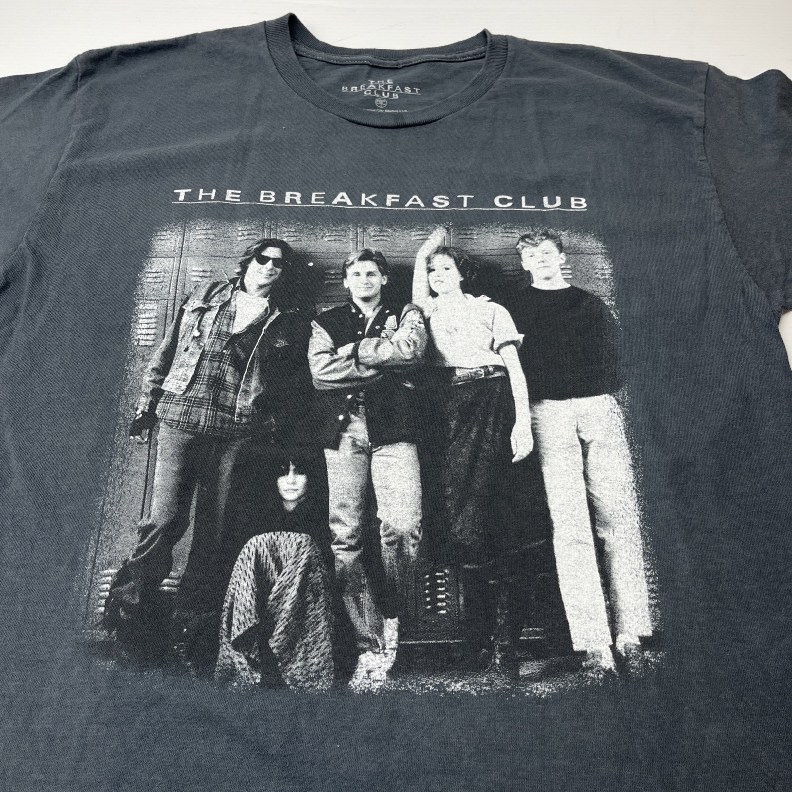 The Breakfast Club Movie Graphic T Shirt Men's M L Gray Iconic Film Tee gallery