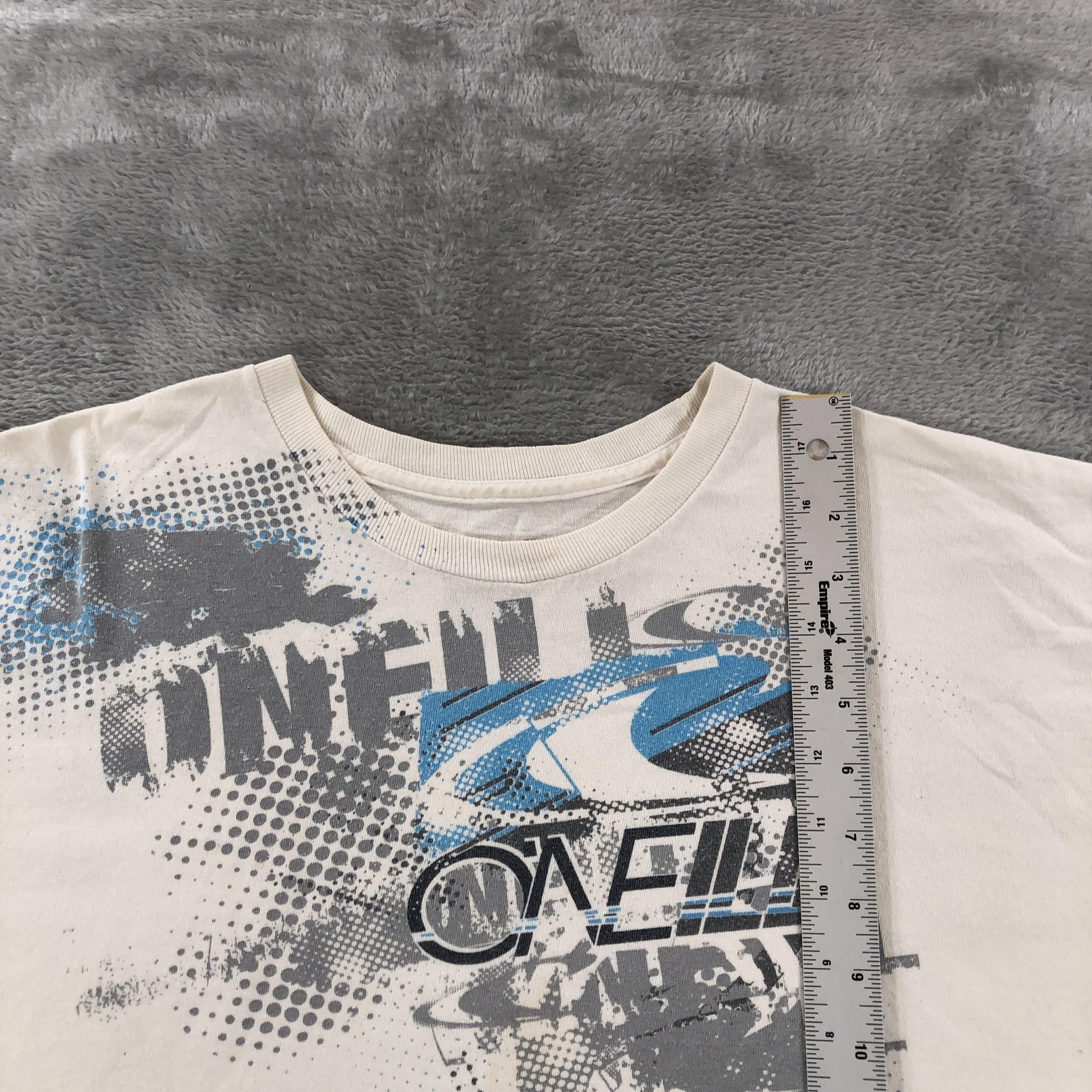 Vintage O'Neill Shirt Mens XL White Logo Graphic Surf Tee Tagless Y2K Surfwear gallery