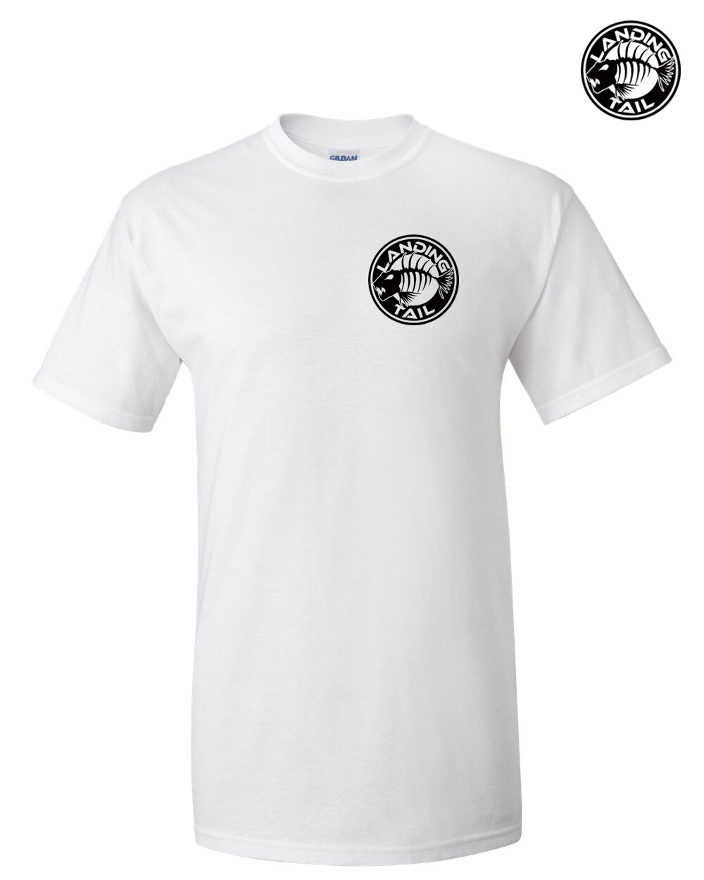 Landing Tail t shirt short sleeve men's saltwater fishing apparel ocean cotton gallery