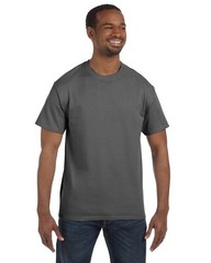 2-Pack Hanes Men’s 6.1 oz. Tagless® T-Shirt 5250T 2XL Smoke Gray