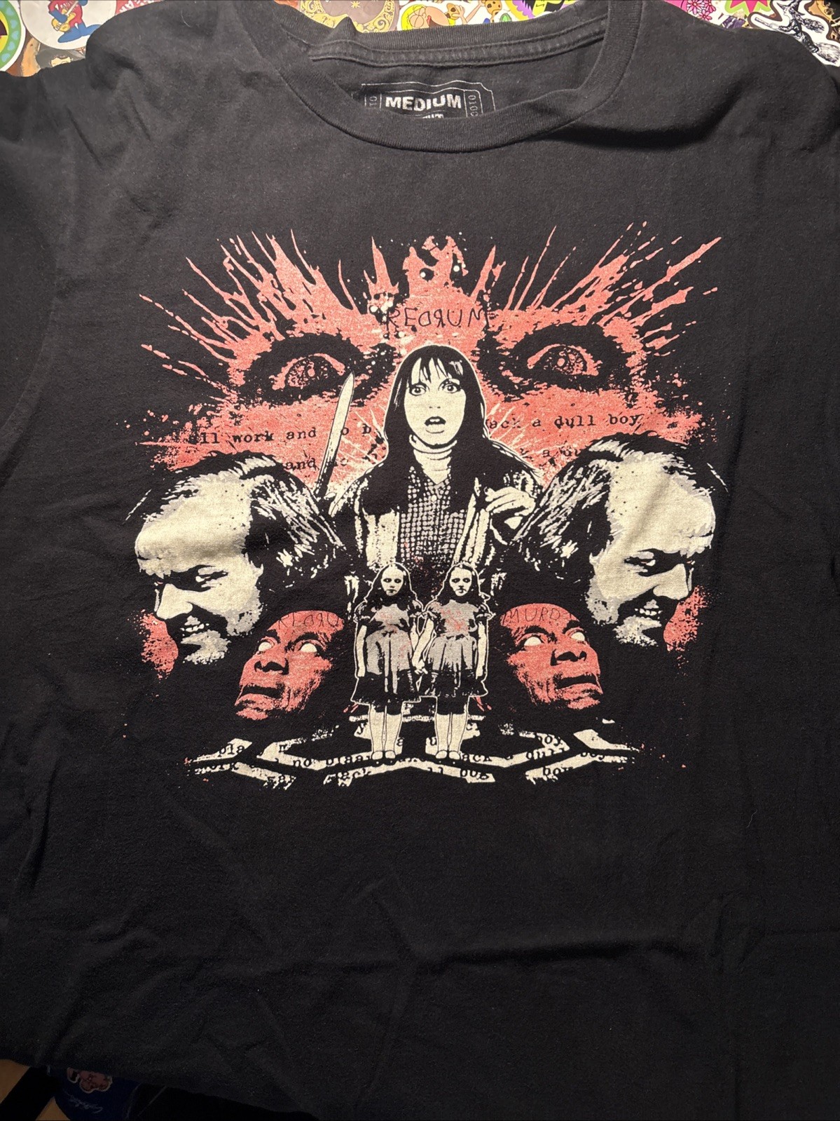 The Shining Fright Rags T-Shirt M Medium OG Horror gallery